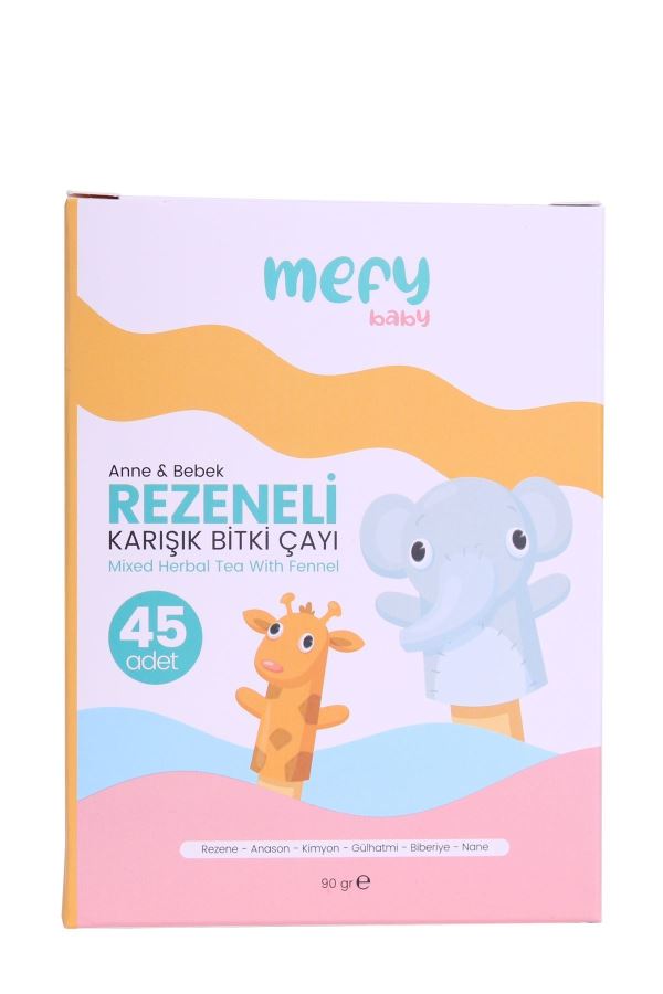 Mefy Anne & Bebek Rezeneli Karışık Bitki Çayı 45'li Süzen Poşet