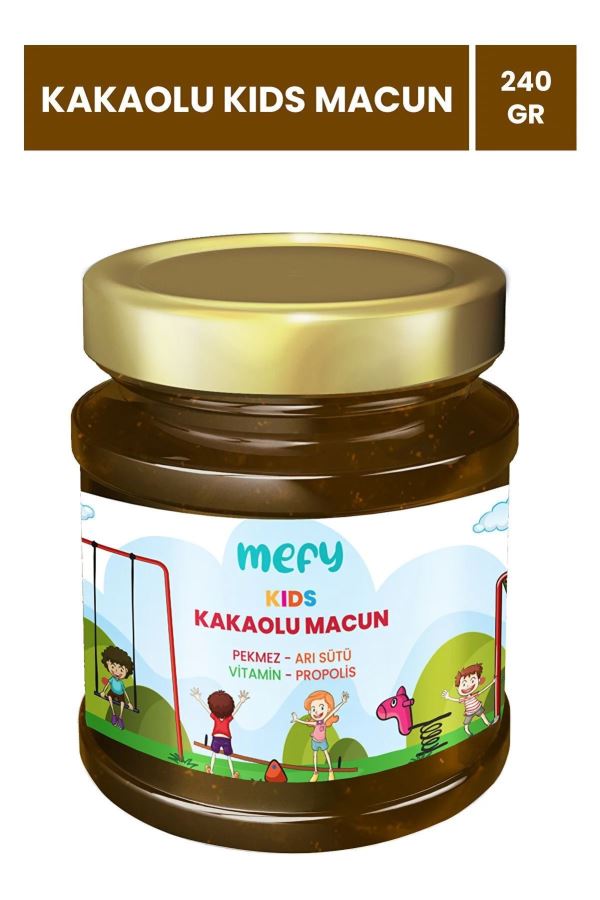 Çocuklar İçin Kids Kakaolu Macun 240 gr  